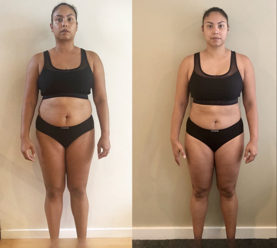 Sandrine avant après